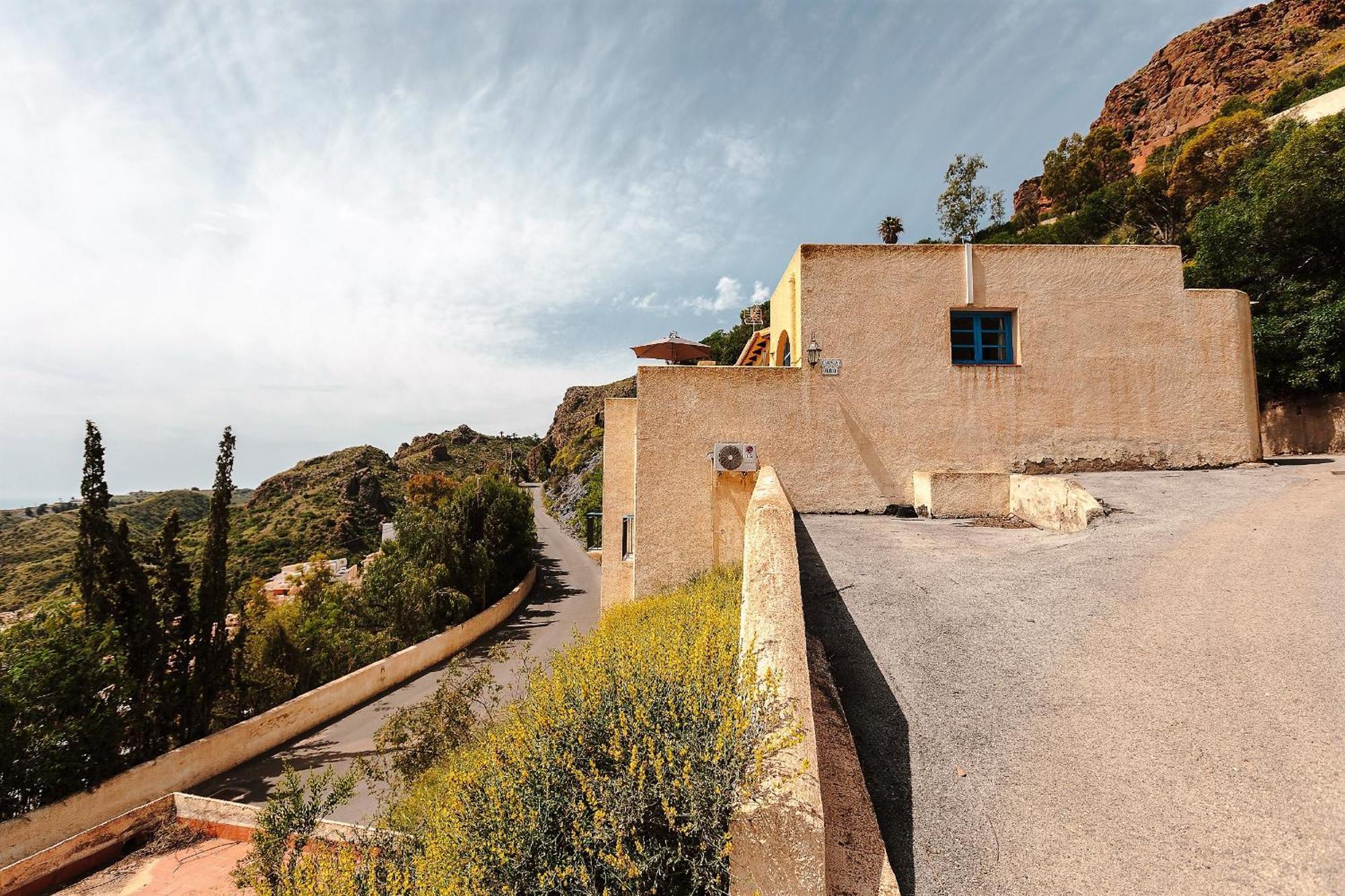 House With Terrace, Amazing Views And Private Shared Pool Villa Mojacar Exterior photo